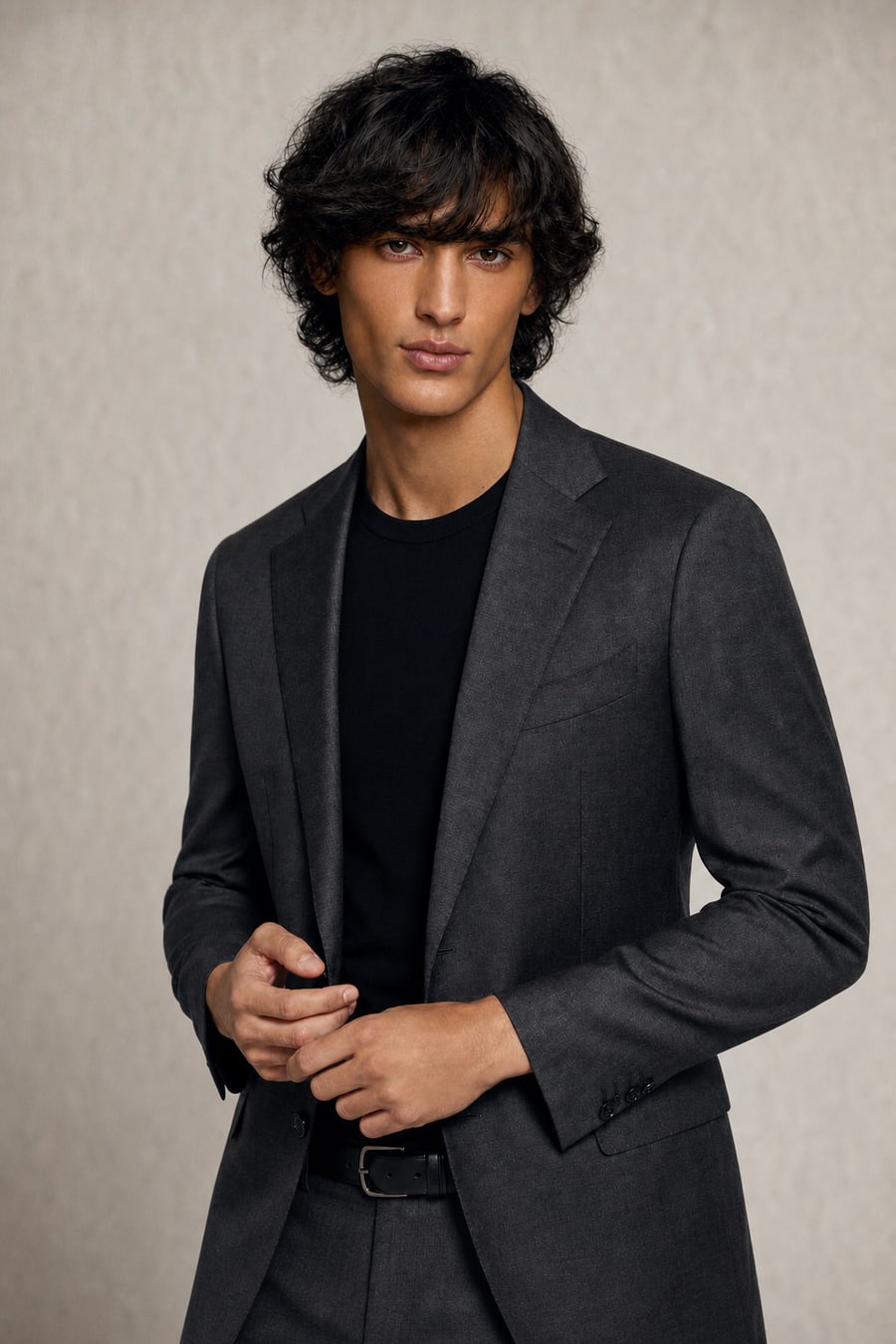 The Shoulder — Soft-structured, hand-set sleevehead, made to measure by Linea di Biella
