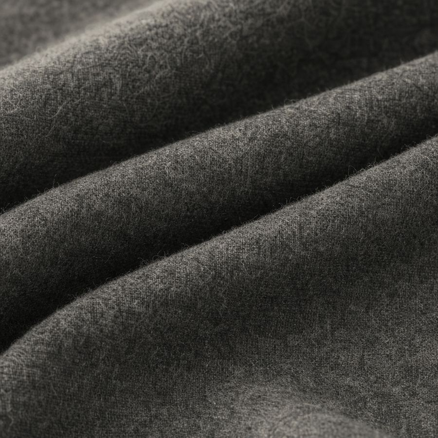Piacenza 1733 cashmere & noble fibres — flannel cloth macro, cut made to measure by Linea di Biella